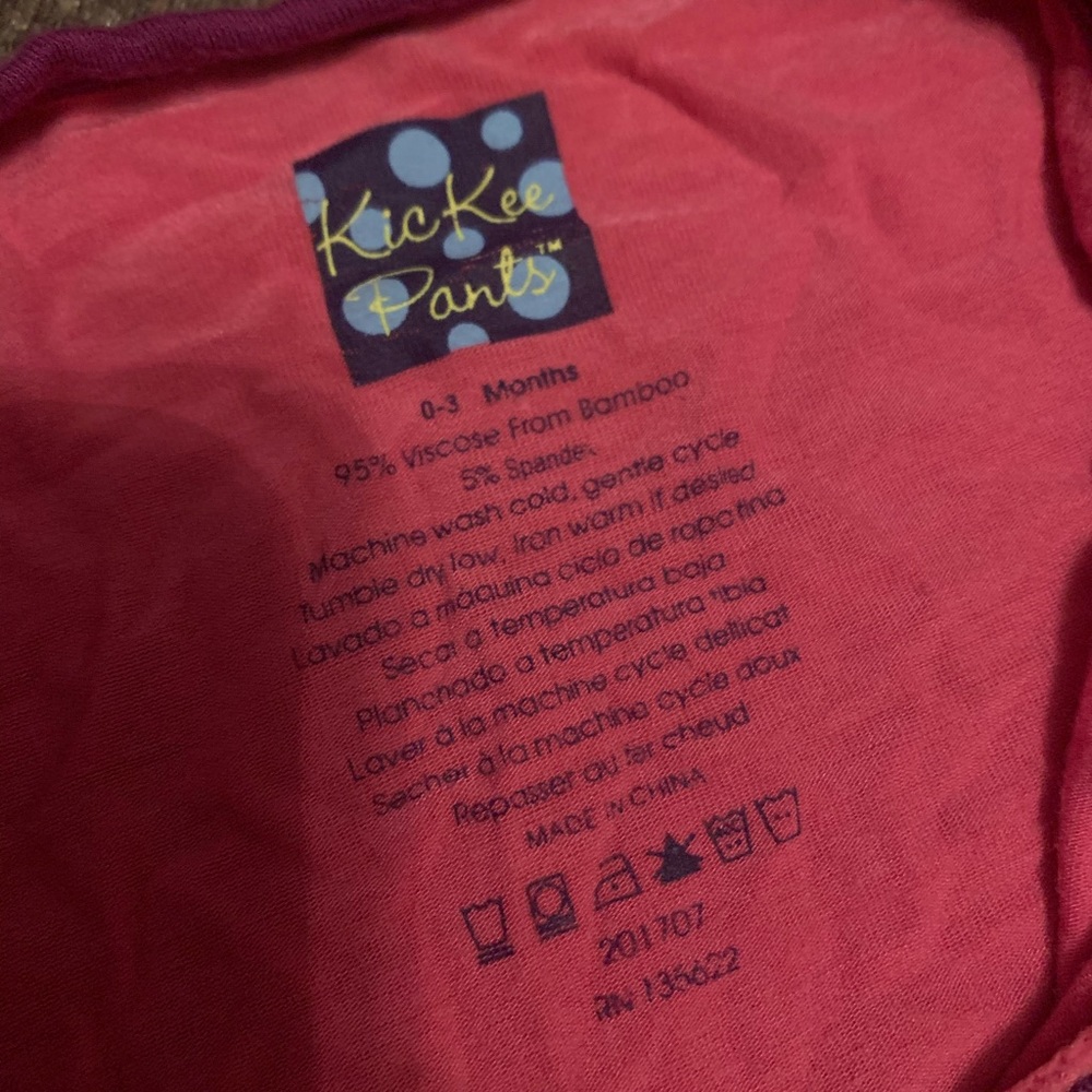 0-3 Kickee Pants - Picture 3 of 3